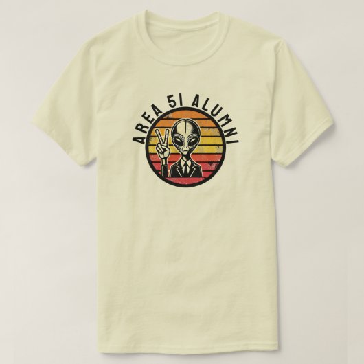 Area 51 Alumni T-shirt (Design voorkant)