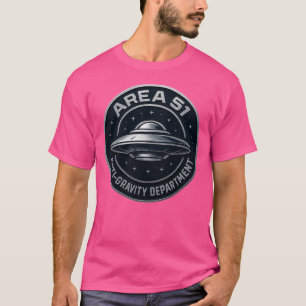 Area 51 - Anti-Gravity Department T-shirt