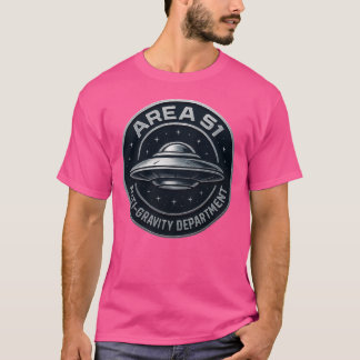 Area 51 - Anti-Gravity Department T-shirt