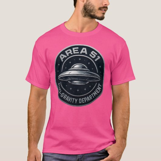 Area 51 - Anti-Gravity Department T-shirt (Voorkant)