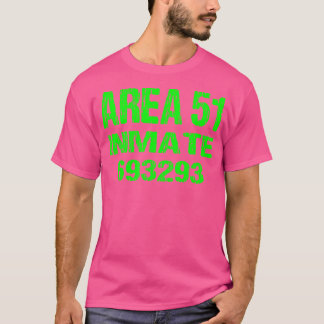 Area 51 Gedetineerde Halloween Roswell Alien Ufo T-shirt