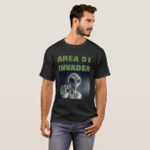Area 51 invader T-shirt (Voorkant volledig)
