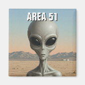 Area 51 Nevada Alien Magneet (Voorkant)