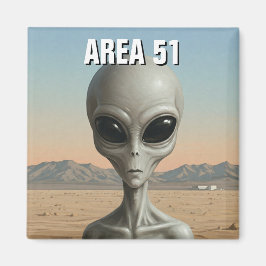 Area 51 Nevada Alien Magneet