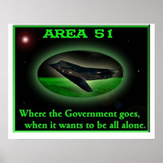 Area 51 poster (Voorkant)