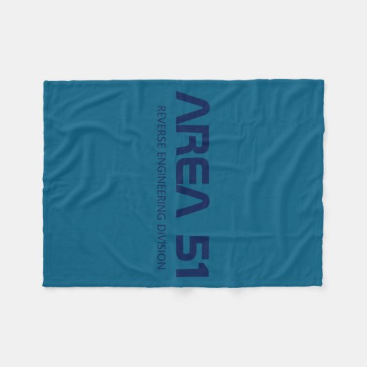 Area 51 Reverse Engineering Alien Ufo Paranormal  Fleece Deken (Voorkant (Horizontaal))