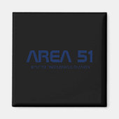 Area 51 Reverse Engineering Alien Ufo Paranormal Magneet (Voorkant)