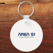 Area 51 reverse-engineering buitenaards UFO parano Sleutelhanger (Voorkant)