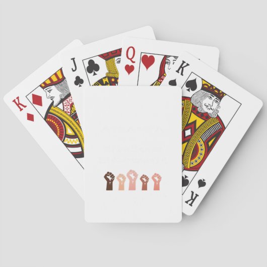 Area 51 Roswell New Mexico Pokerkaarten (Achterkant)