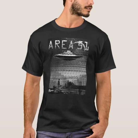 Area 51 t-shirt (Voorkant)