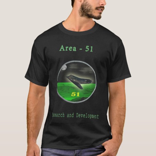 AREA 51 t-shirts (Voorkant)