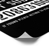 Area 51 Test Subject 1005 Buitenaardse ontvoering Poster (Hoek)