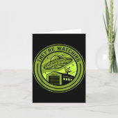 Area 51 They're Watching Alien Believer Batch Ufo  Kaart (Voorkant)