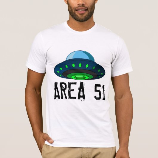 AREA 51 UFO T-SHIRTS T-SHIRTS (Voorkant)