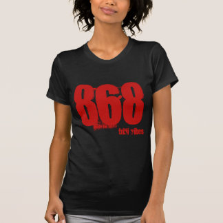 Area Code Trini-shirt 868 T-shirt