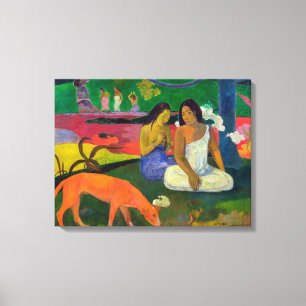 Areaal, 1892 canvas afdruk