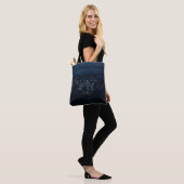 AREALE FOTOGRAFIE VAN STADSGEBOUWEN TOTE BAG (Op model)