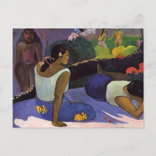 "Arearea no Varua Ino" - Paul Gauguin Briefkaart (Voorkant)