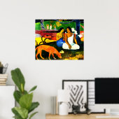 Arearea van Paul Gauguin Poster (Thuiskantoor)