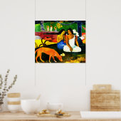 Arearea van Paul Gauguin Poster (Keuken)