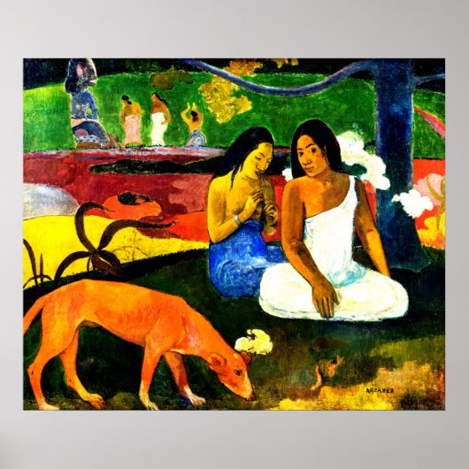 Arearea van Paul Gauguin Poster (Voorkant)