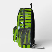Areca Palm Frond Print Cut Sew Bag Bedrukte Rugzak (Rechts)