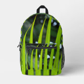 Areca Palm Frond Print Cut Sew Bag Bedrukte Rugzak (Voorkant)