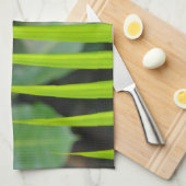 Areca Palm Frond Theedoek (Quarter Fold)