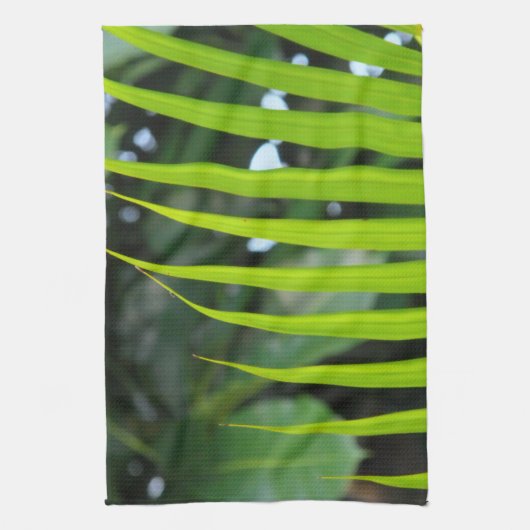 Areca Palm Frond Theedoek (Verticaal)