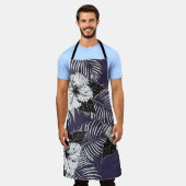 Areca palm, hibiscus schets: patroon schort (Gedragen)