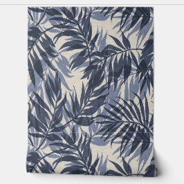 Areca Palms Hawaiian Tropical - Indigo Behang
