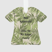 Areca Palms Hawaiian Tropisch   Ornament (achterkant)