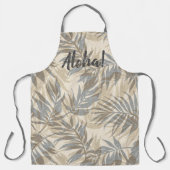 Areca Palms Hawaiian  Tropische Apron Schort (Voorkant)