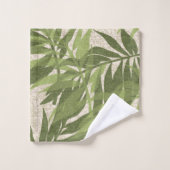 Areca Palms Hawaiian Tropische  Coördinaten Bad Handdoek (Wasdoekje)