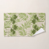 Areca Palms Hawaiian Tropische  Coördinaten Bad Handdoek (Handdoek)