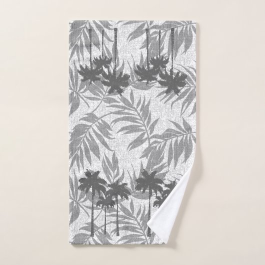 Areca Palms Hawaiian Tropische  Coördinaten Bad Handdoek (Handdoek)