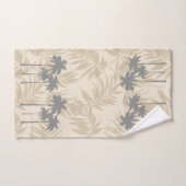 Areca Palms Hawaiian Tropische Coördinaten Bad Handdoek (Handdoek)