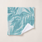 Areca Palms Hawaiian Tropische  Coördinaten Bad Handdoek (Wasdoekje)