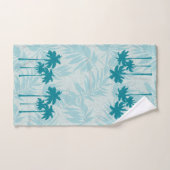 Areca Palms Hawaiian Tropische  Coördinaten Bad Handdoek (Handdoek)