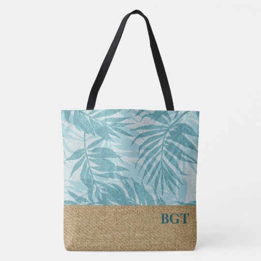 Areca Palms Hawaiian Tropische graskleding Tote Bag (Voorkant)