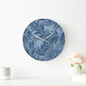 Areca Palms Hawaiian Tropische Indigo Grote Klok (Huis)