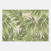 Areca Palms Hawaiian Tropische  Trio Inpakpapier Vel (Voorkant 3)