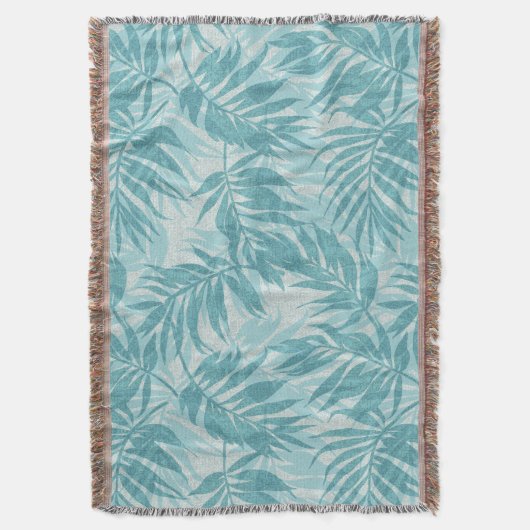 Areca Palms Hawaiian Tropische Vintage Deken (Voorkant Verticaal)