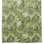 Areca Palms Hawaiian Tropische Vintage Douchegordijn (Voorkant)
