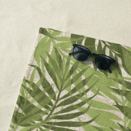 Areca Palms Hawaiian Tropische Vintage Strandlaken