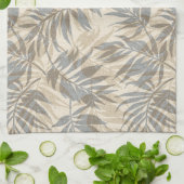 Areca Palms Hawaiian Tropische Vintage Theedoek (Gevouwen)