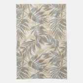 Areca Palms Hawaiian Tropische Vintage Theedoek (Verticaal)