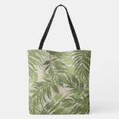 Areca Palms Hawaiian Tropische Vintage Tote Bag (Achterkant)