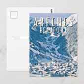 Areches Beaufort Briefkaart (Voorkant / Achterkant)