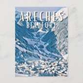 Areches Beaufort Briefkaart (Voorkant)